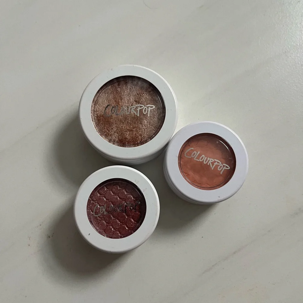Color pop individual eyeshadows, NWT‎